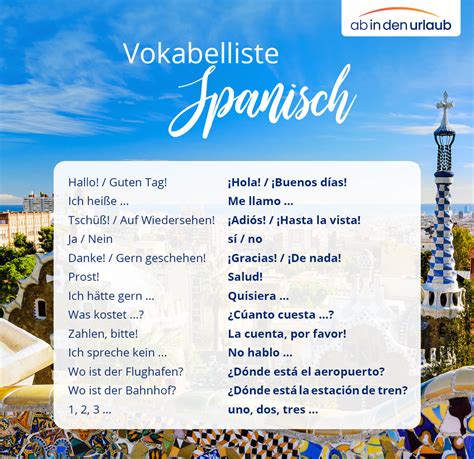 spanische übersetzung auf deutsch